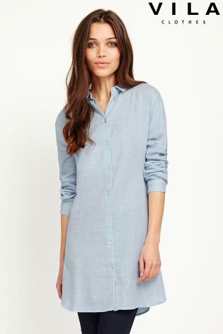 Vila Oversized 3/4 Length Sleeve Shirt